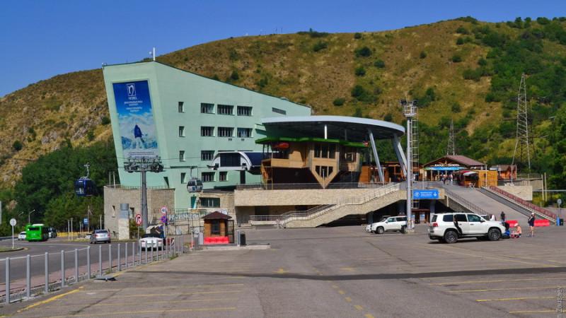 Medeu Cable Car Panorama